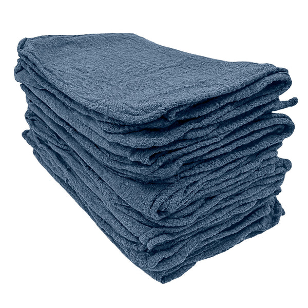 Blue Shop Towels / Mechanics Rags / Shop Rag / Oil Change Rag