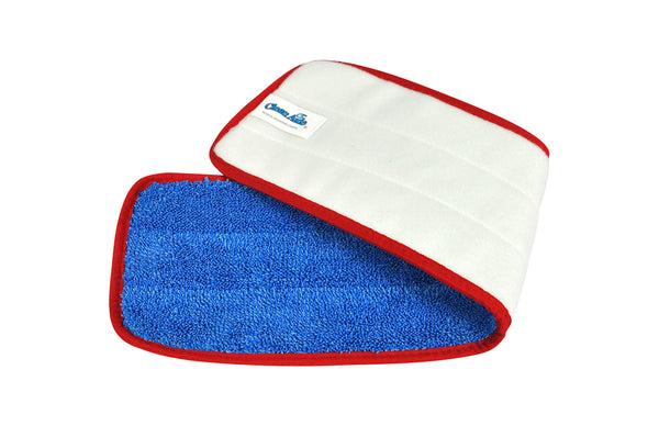 CleanAide® 18-inch All-Purpose Twist Yarn Microfiber Mop Pads – 6-pack