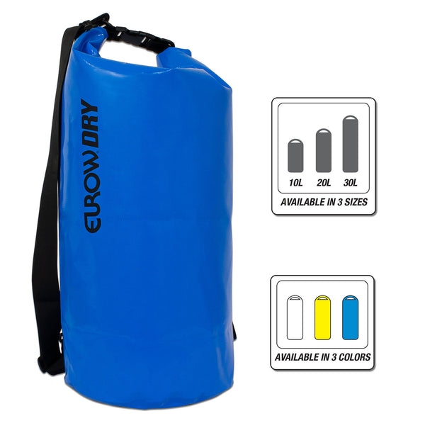 Waterproof Bag Premium Dry Sack Roll Top Floating Gear Bags for Kayaking  Boating Canoeing Fishing Rafting Swimming Camping Snowboarding Beach 10L  Yellow - Walmart.com