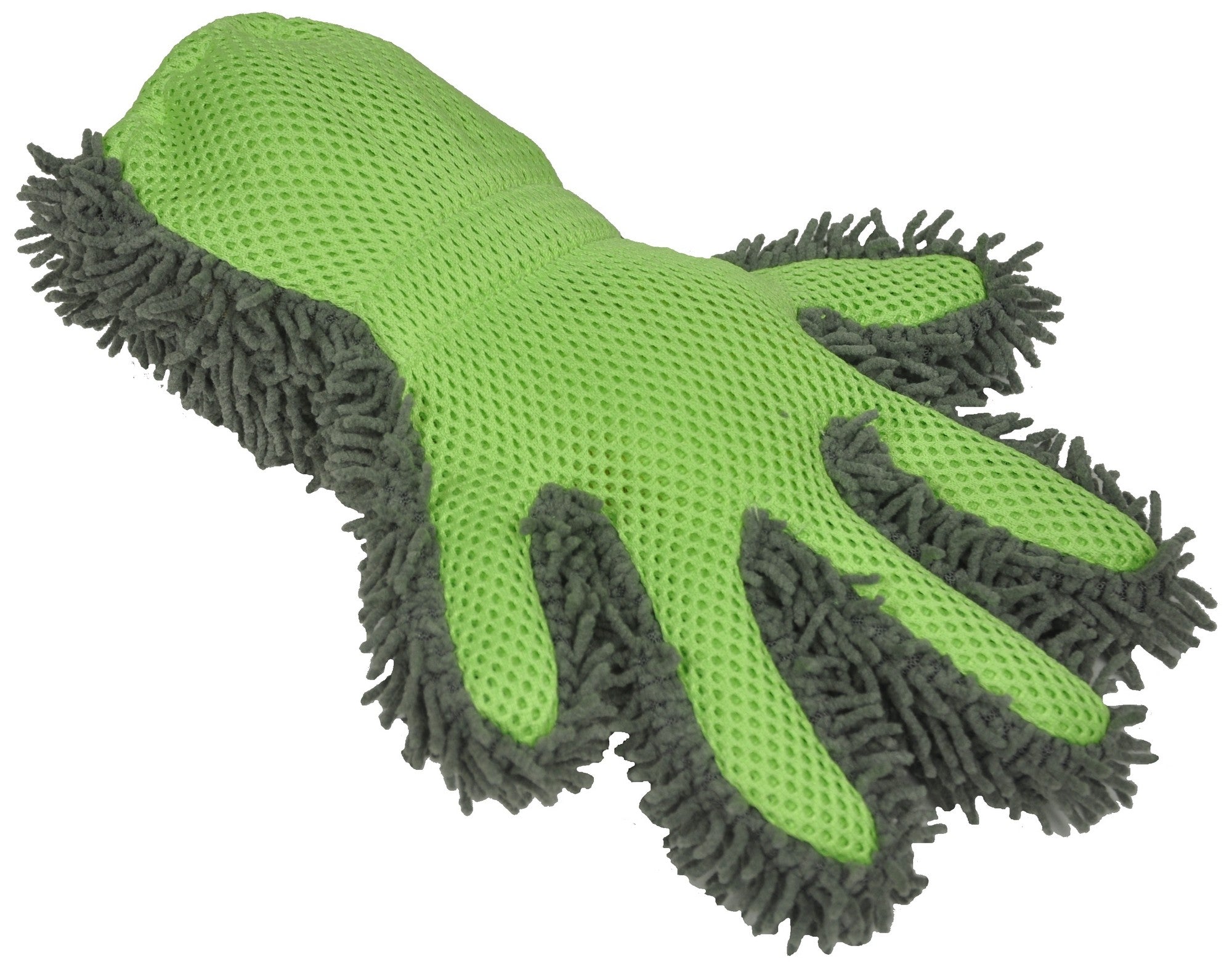 Unique Bargains 2Pcs Microfiber Wash Mitt Dusting Gloves for House