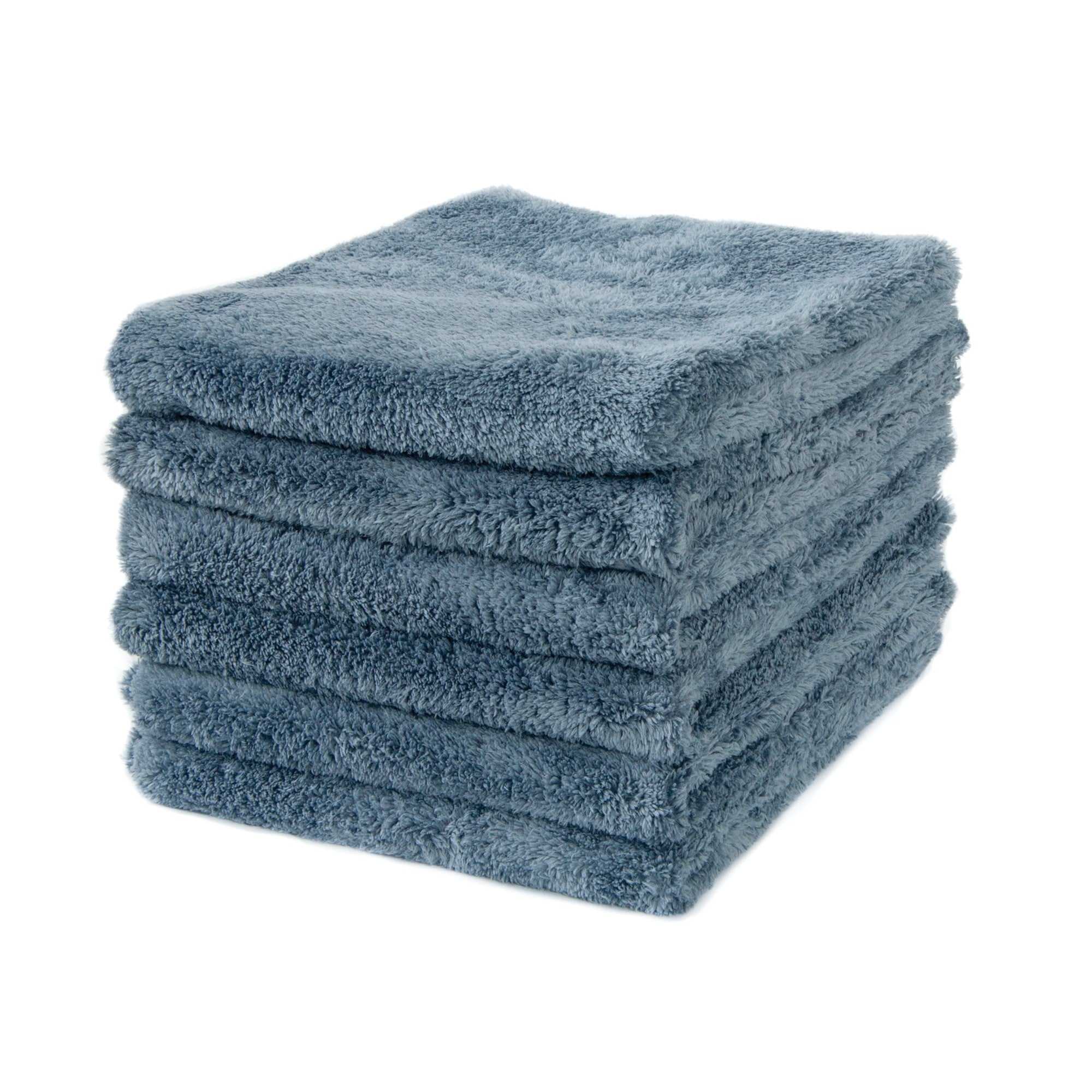 Microfiber Plush Edgeless Towels, Set of 6