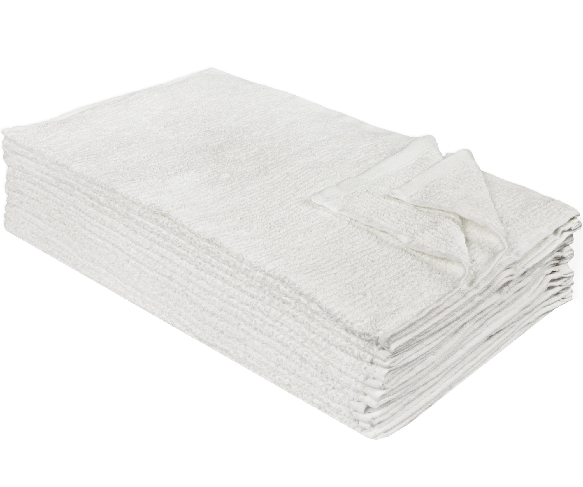 New White Cotton Terry Bar Mop Towel – All Rags
