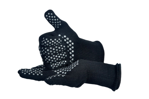 Nouvelle Legende® Fire Resistant Quilted Oven Mitts – Pair