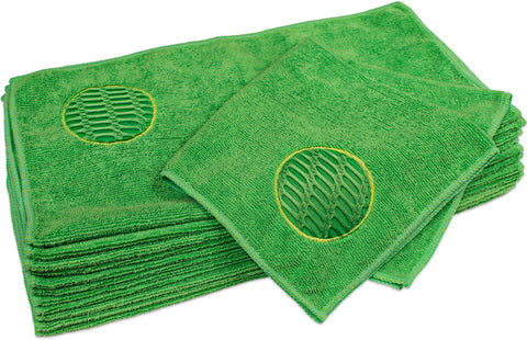 Silver-Infused Antibacterial Microfiber Cloths with SilverClear DG