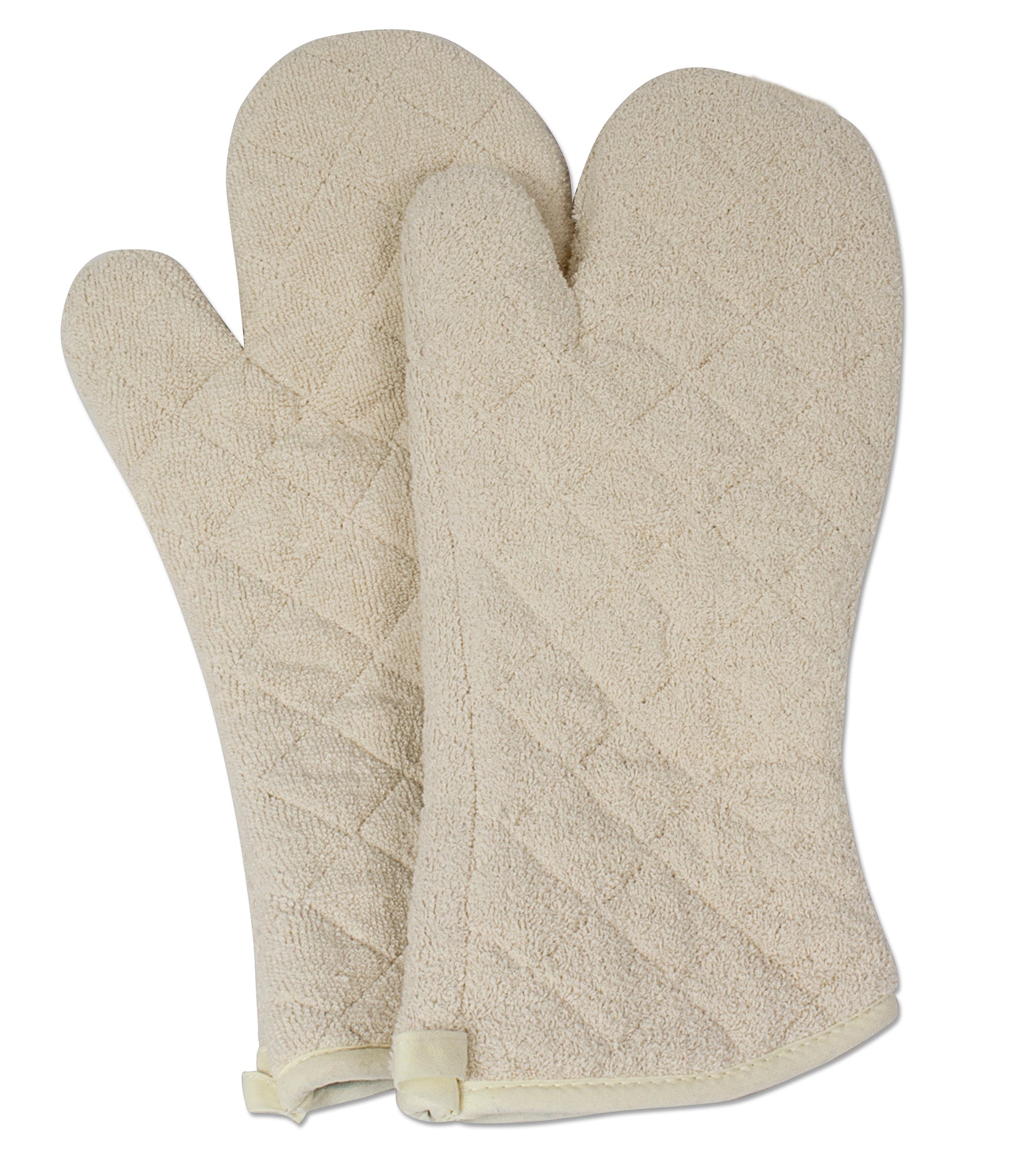 13 Terry Oven Mitts with Steam Barrier