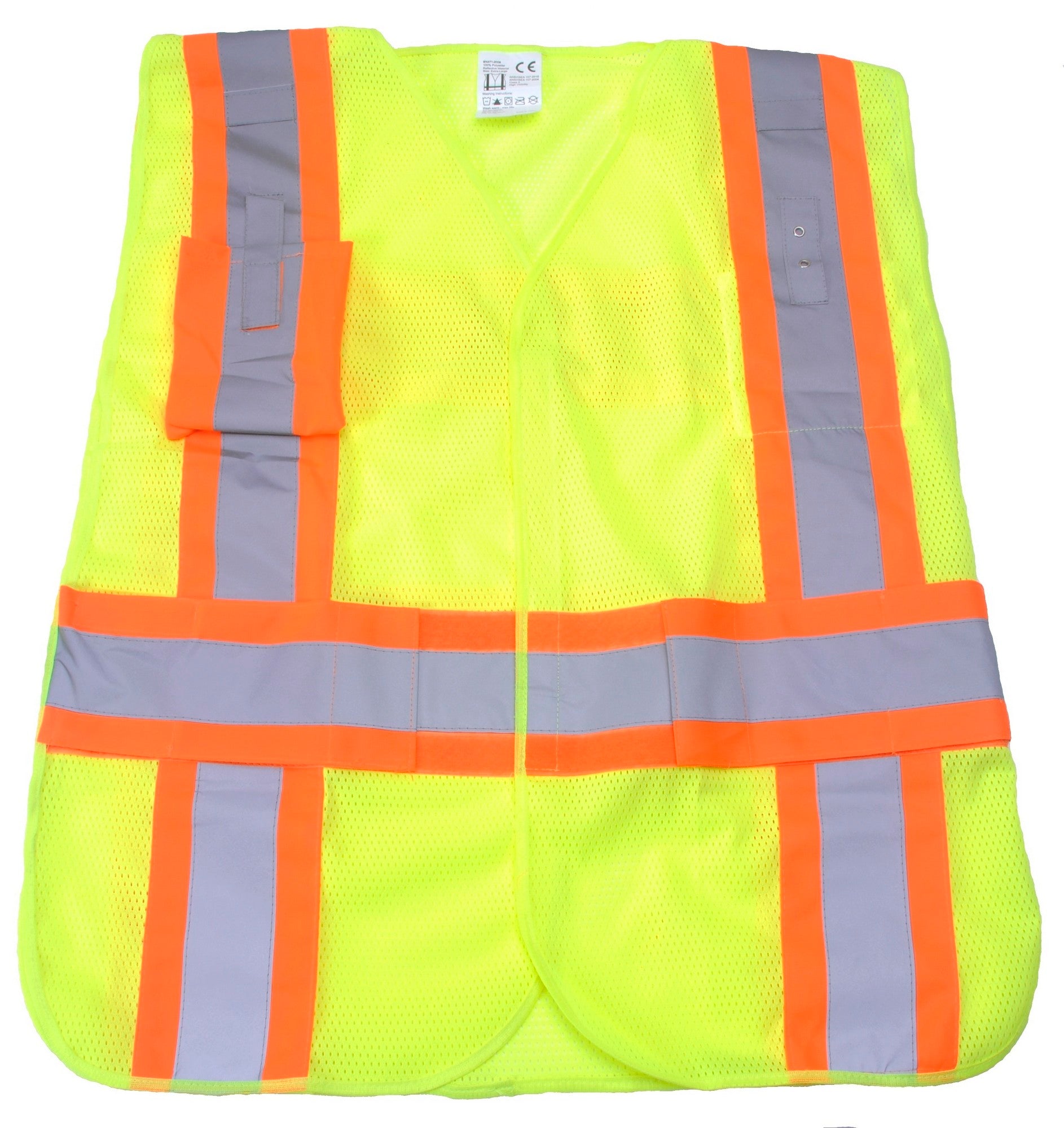 Class 2 Hi-Vis 5-Point Breakaway Safety Vest